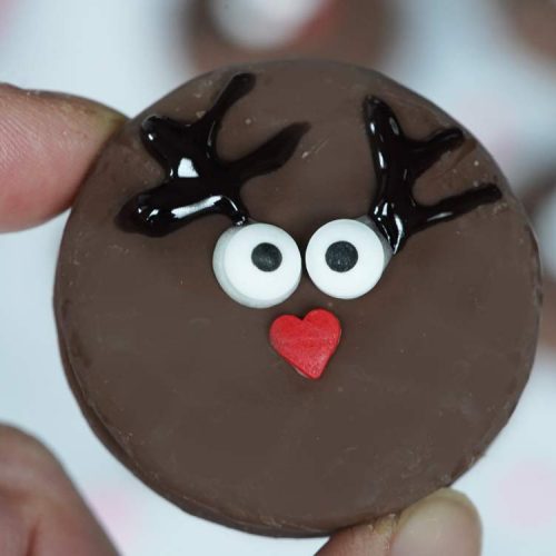 Chocolate Nutter Butter Reindeer