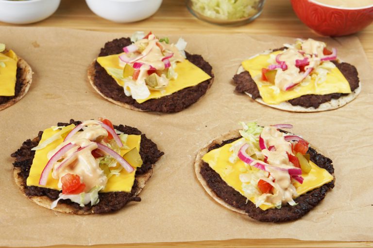 smash burger tacos