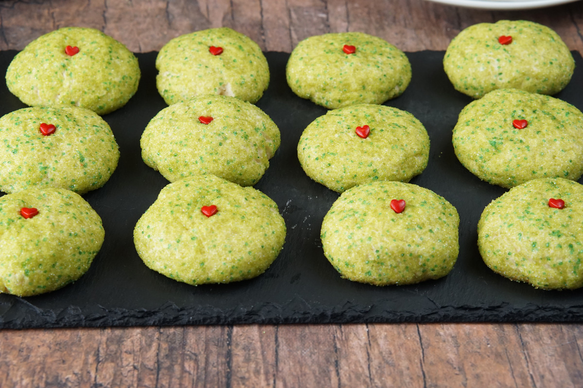 Grinch cookies