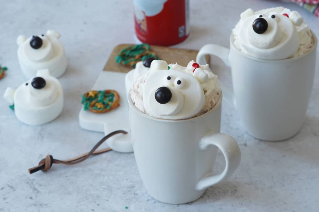 polar bear marshmallows