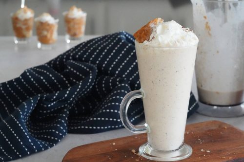 pumpkin pie milkshake