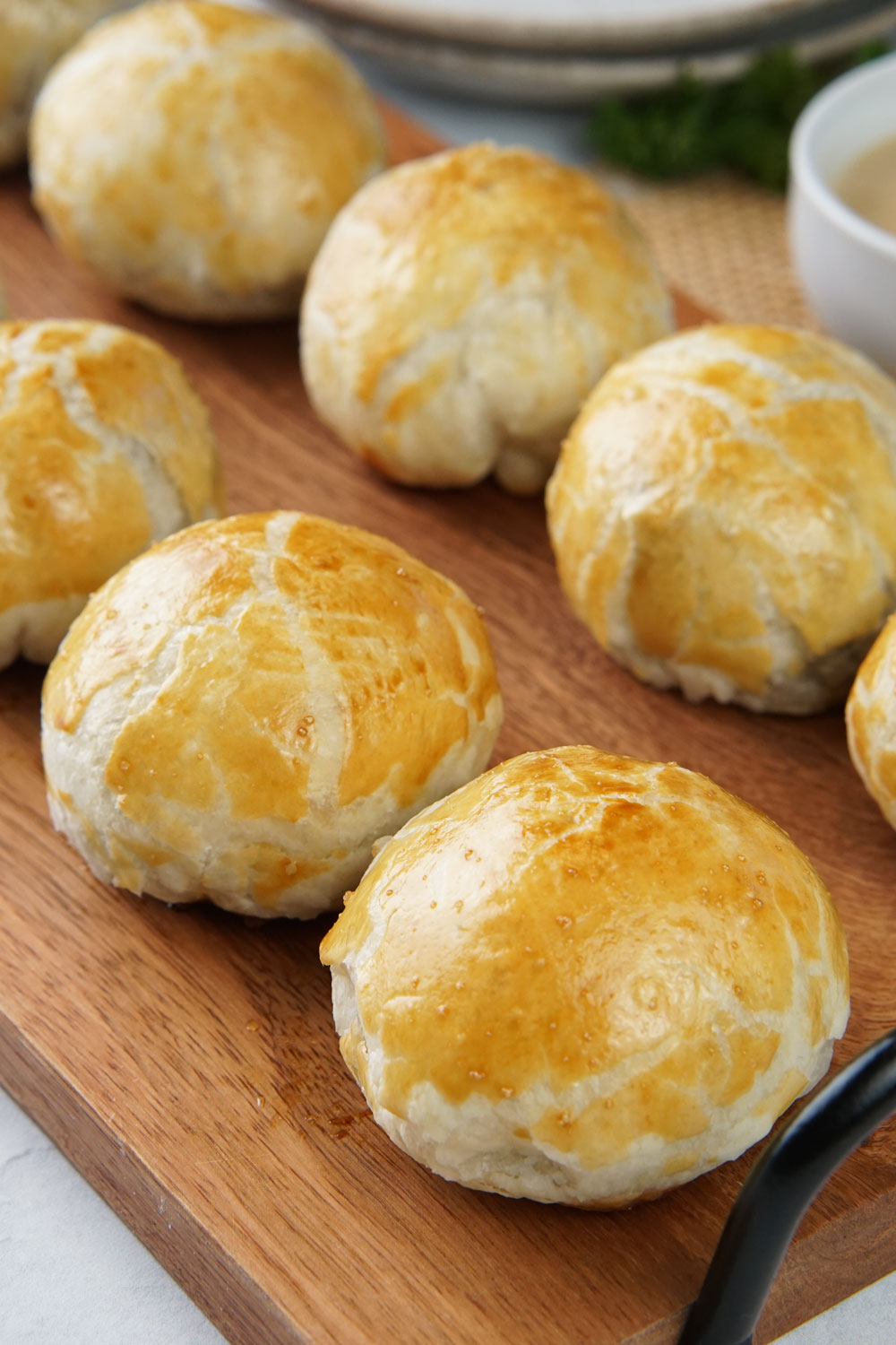 Beef wellington bites