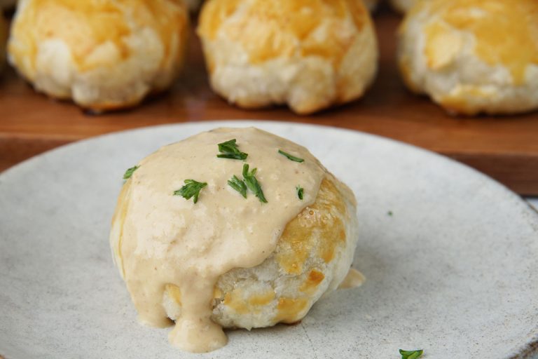 Beef wellington bites