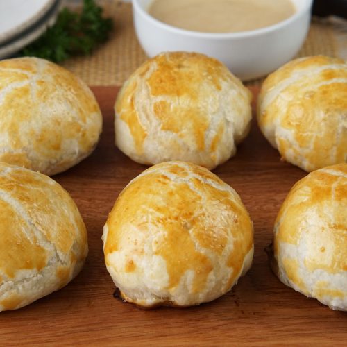 Beef wellington bites