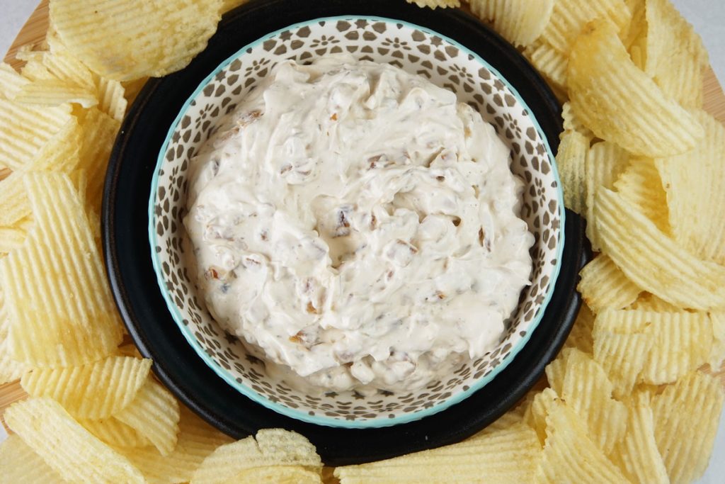 Caramelized onion dip