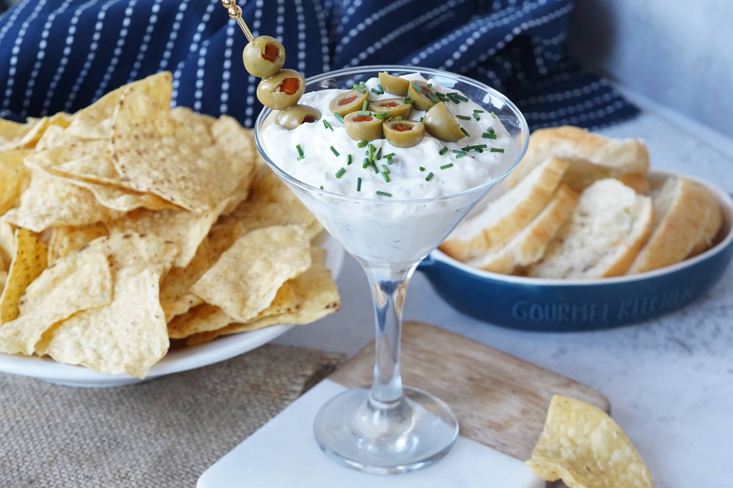 Dirty Martini Dip