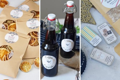 Cocktail infusion kit, coffee liqueur, and flavored salts