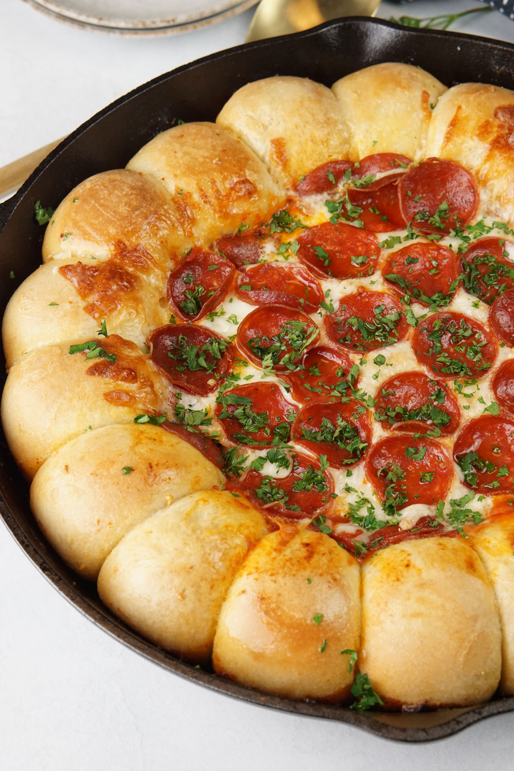 Pepperoni pizza dip