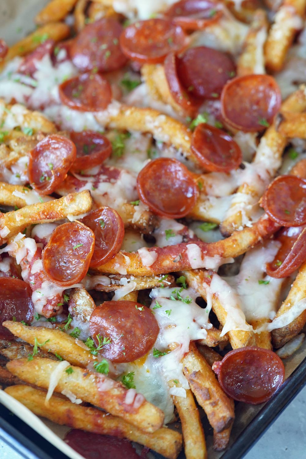 Loaded Pizza Fries