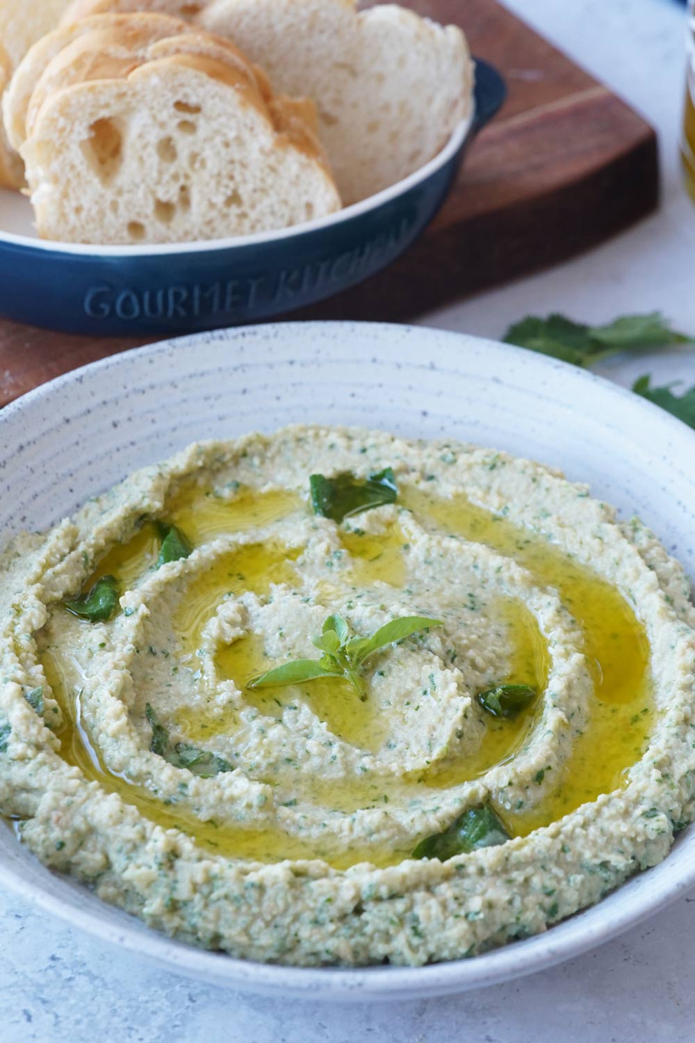 spinach artichoke hummus