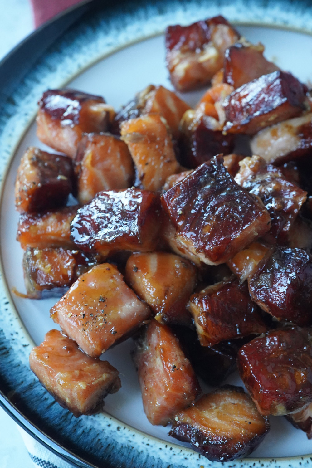 candied smoked salmon