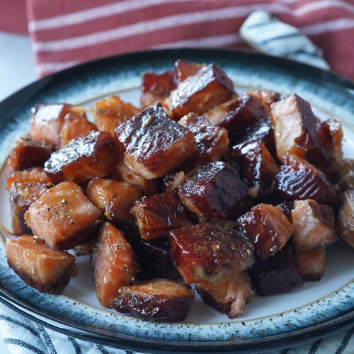 candied smoked salmon