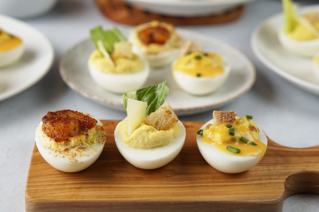 Deviled egg flights