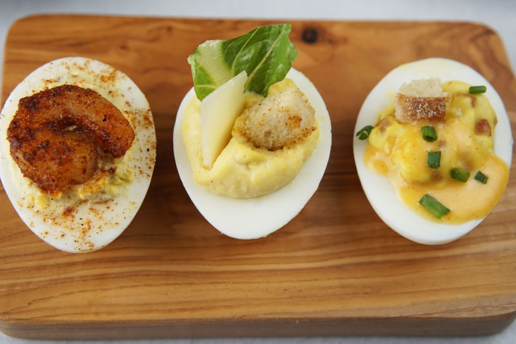 Deviled egg flights