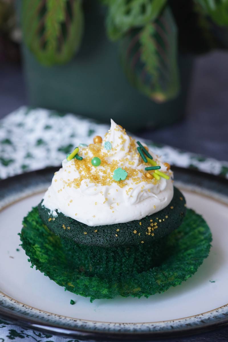 Green Velvet Cupcakes