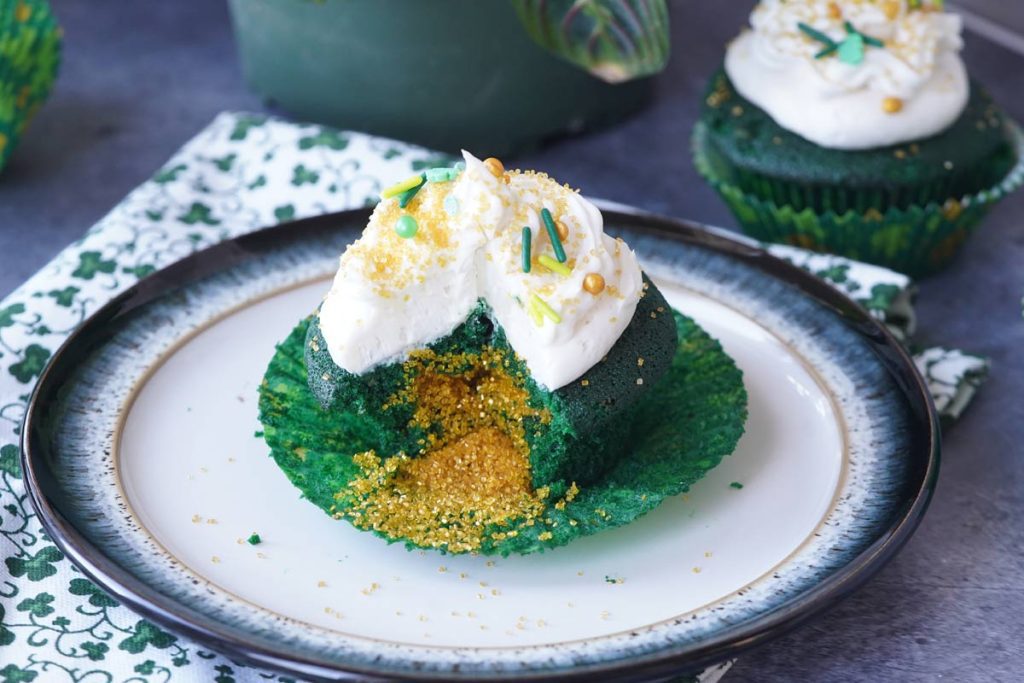 Green Velvet Cupcakes