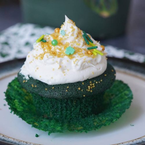 Green Velvet Cupcakes