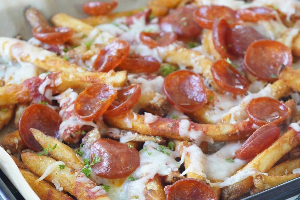 Loaded Pizza Fries