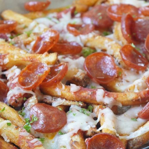 Loaded Pizza Fries