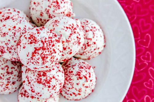 red velvet truffles
