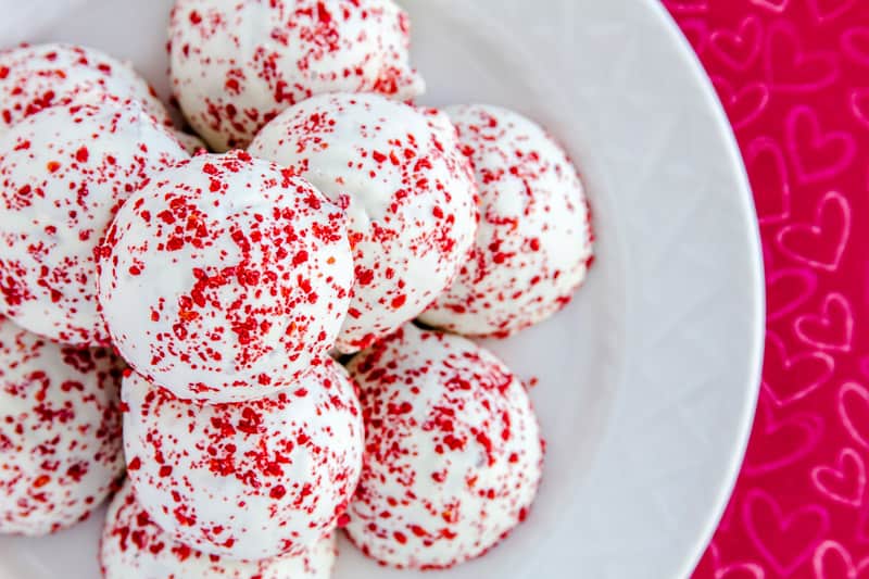 red velvet truffles