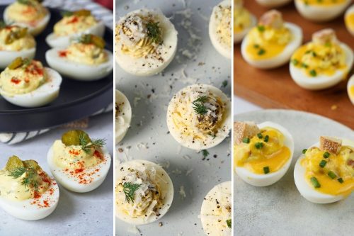 deviled eggs