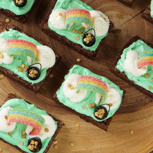 Pot of gold brownies