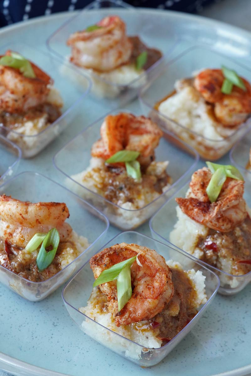 Shrimp & Grits Appetizer