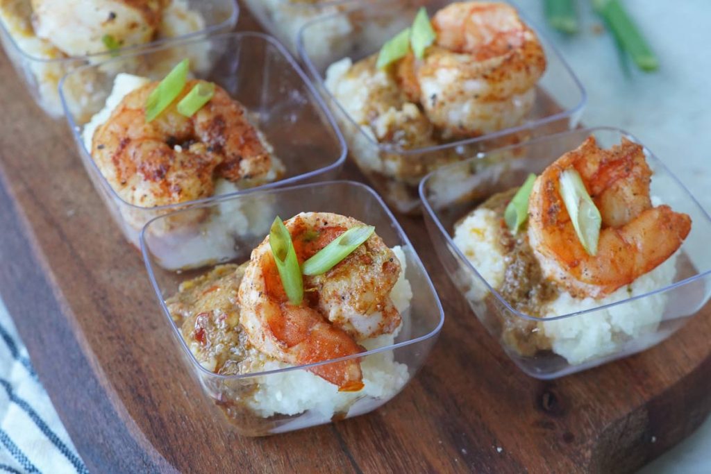 Shrimp & Grits Appetizer