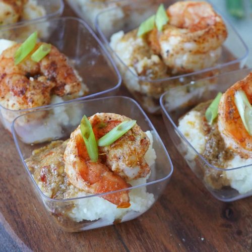 Shrimp & Grits Appetizer