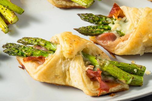 asparagus puff pastry bundles