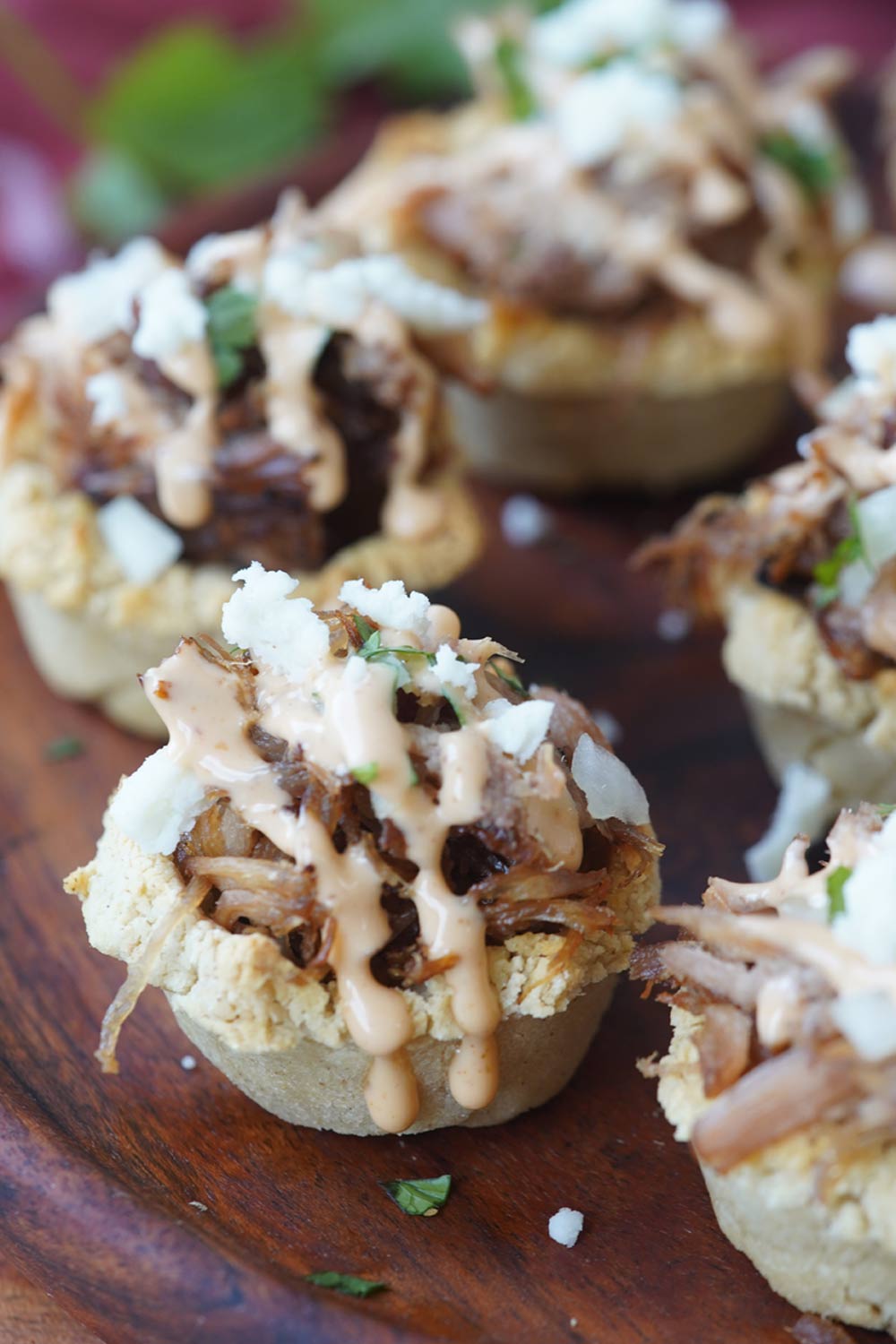 carnitas tamale bites