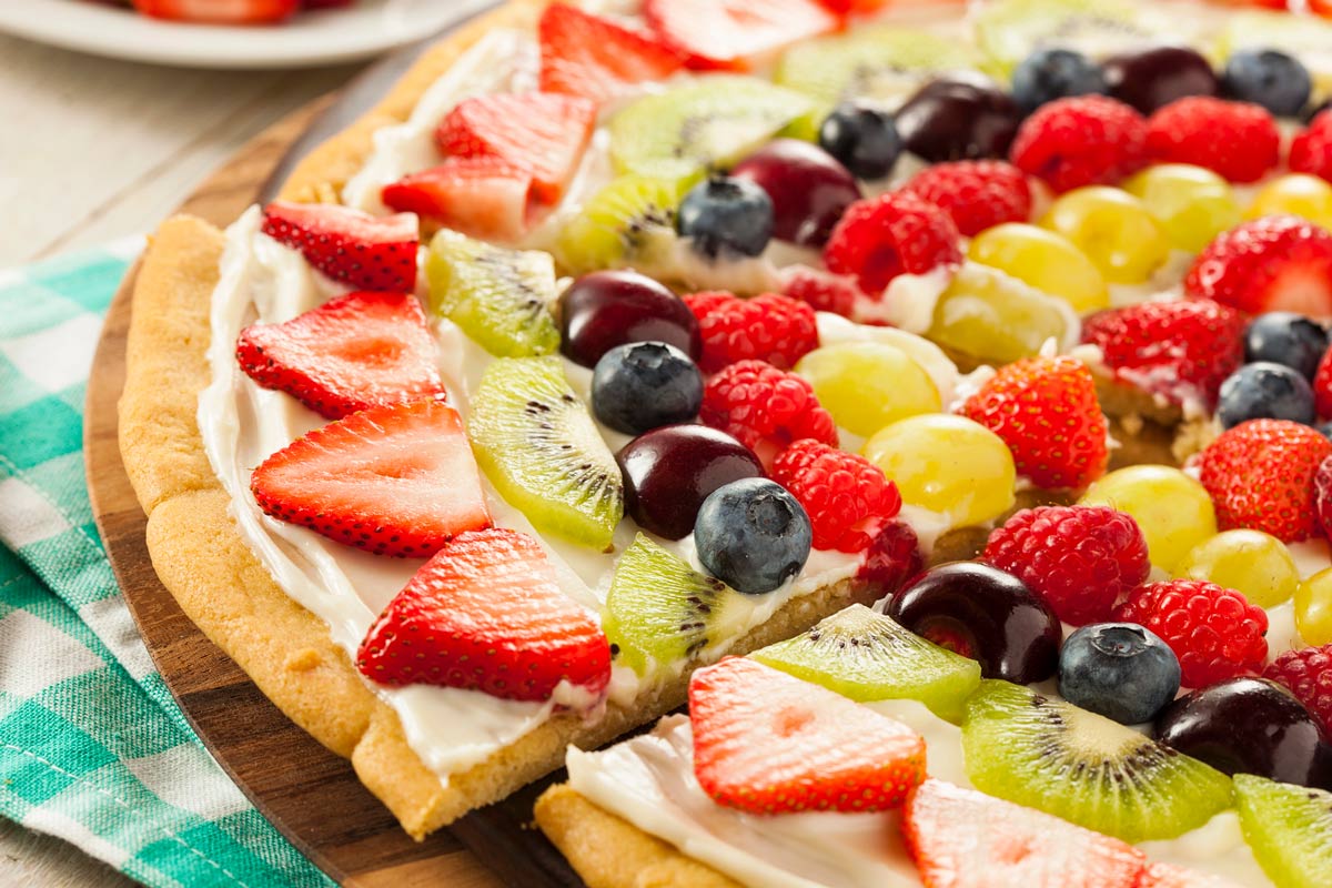 fruit pizza