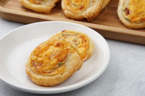Ham and cheese pinwheels