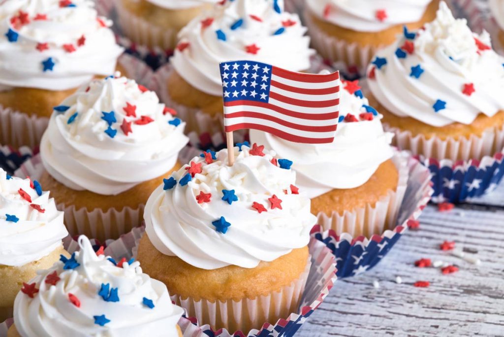 Patriotic cupcakes