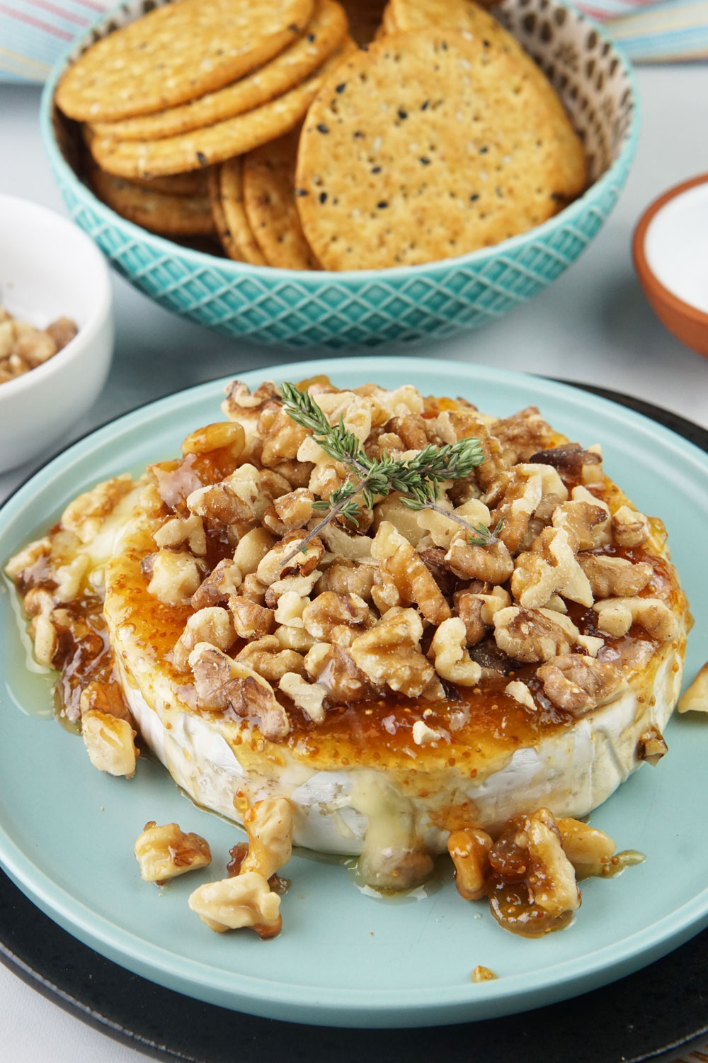 baked brie with fig jam