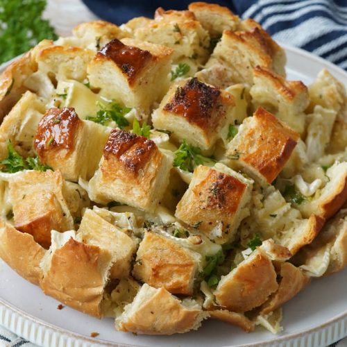 brie pull apart bread