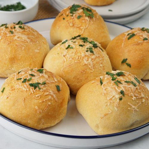 garlic parmesan cheeseburger bombs