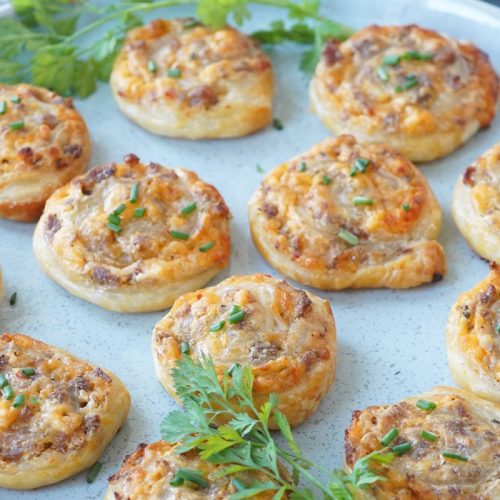 fennel sausage pinwheels