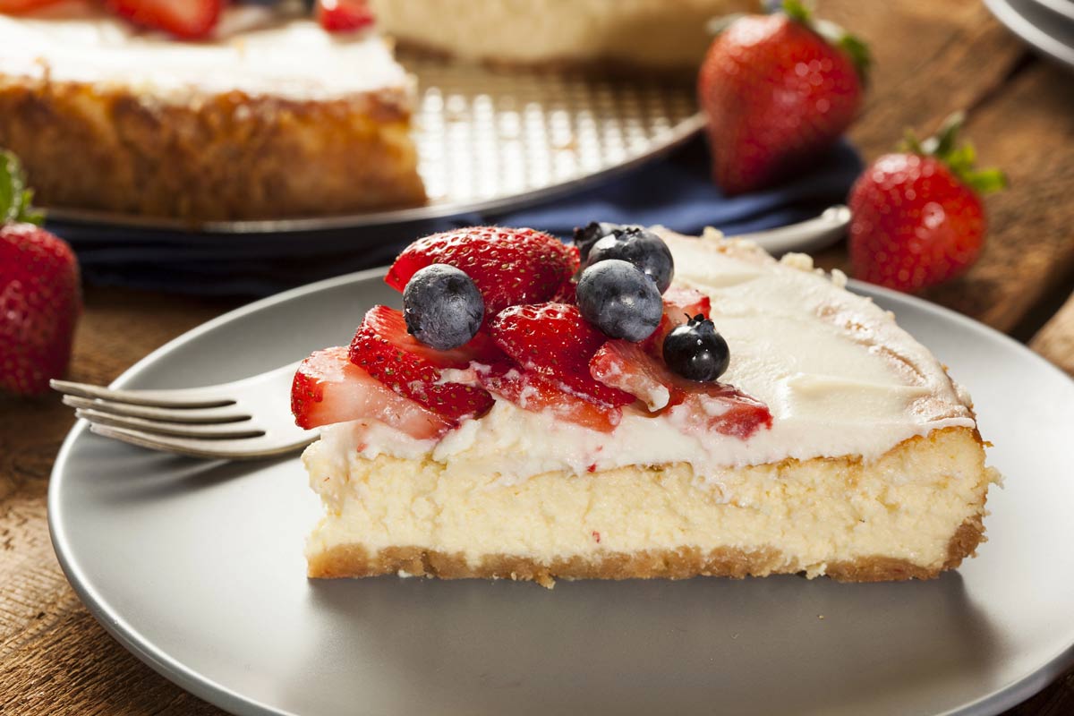 fresh fruit cheesecake