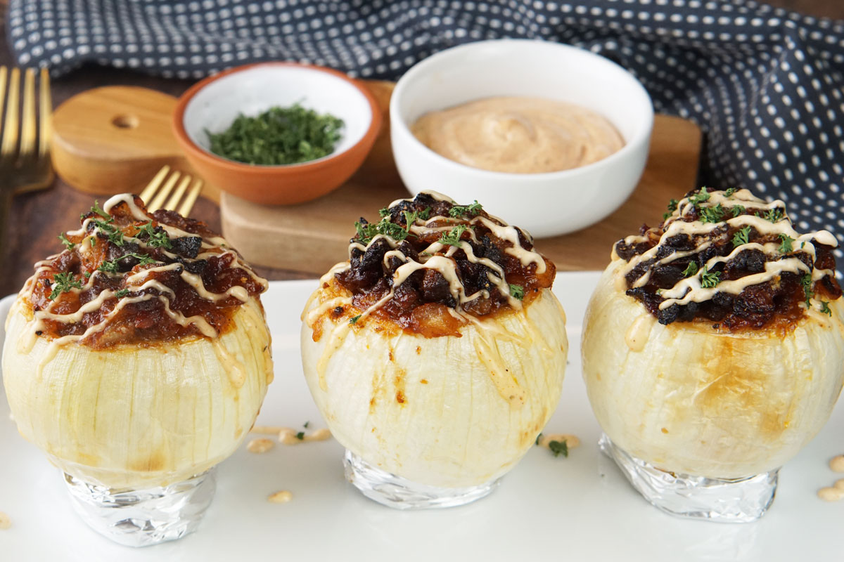 grilled steakhouse onions
