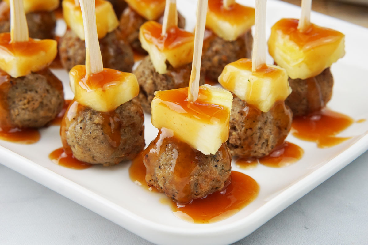 Luau meatballs