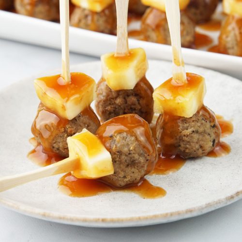 Luau meatballs