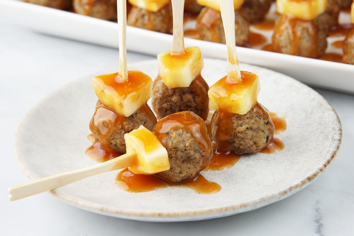 Luau meatballs