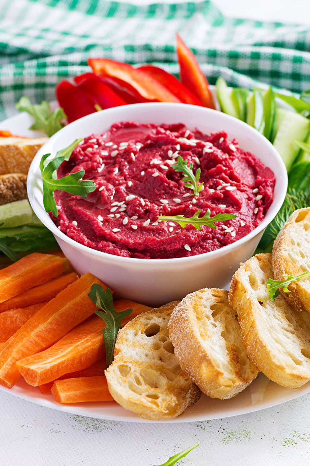 Roasted Beet Hummus