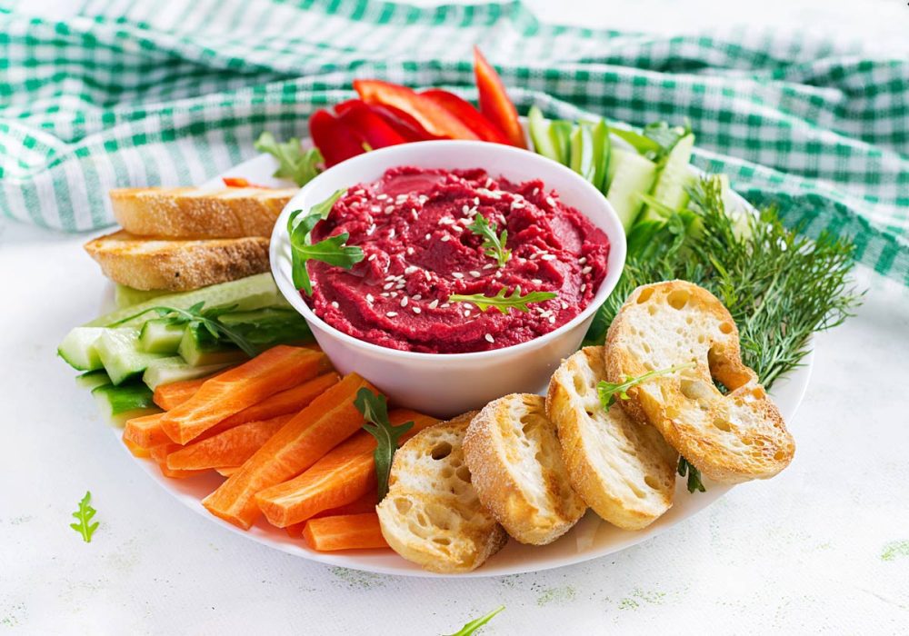 Roasted Beet Hummus