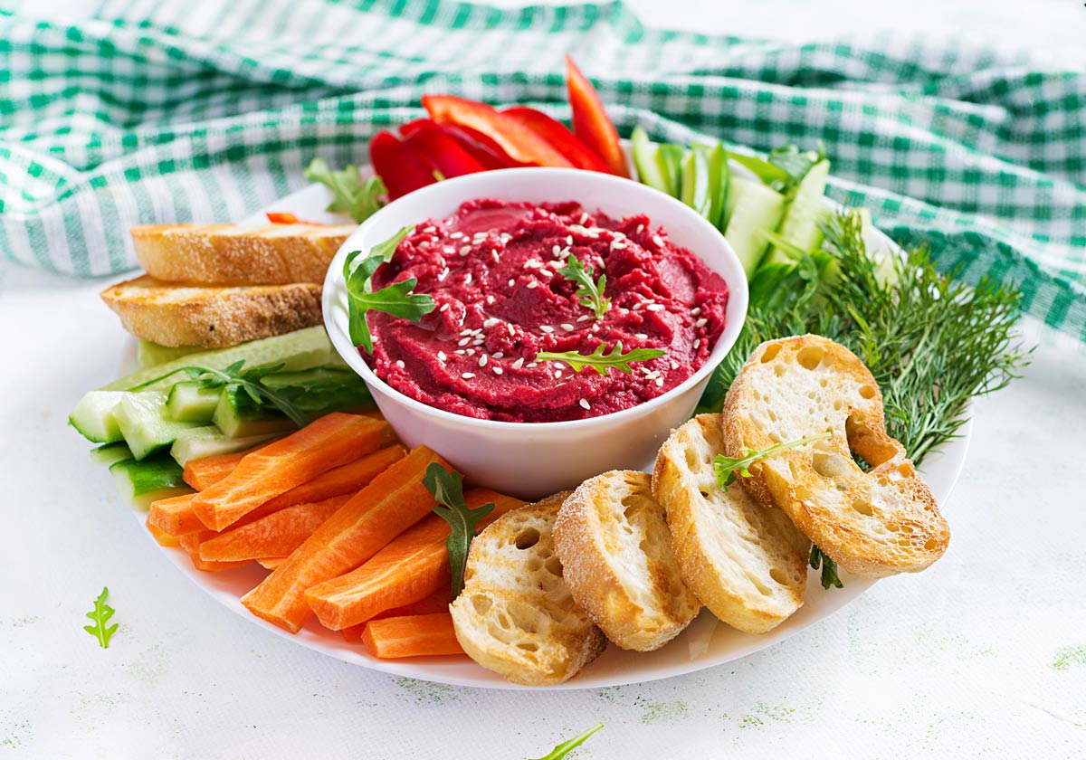 Roasted Beet Hummus
