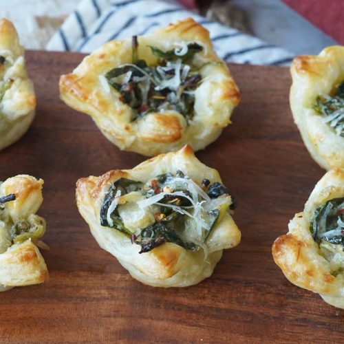 spinach artichoke tartlets
