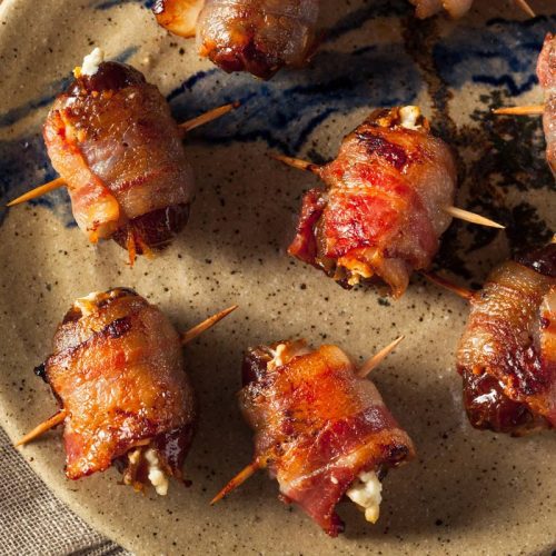 bacon-wrapped dates