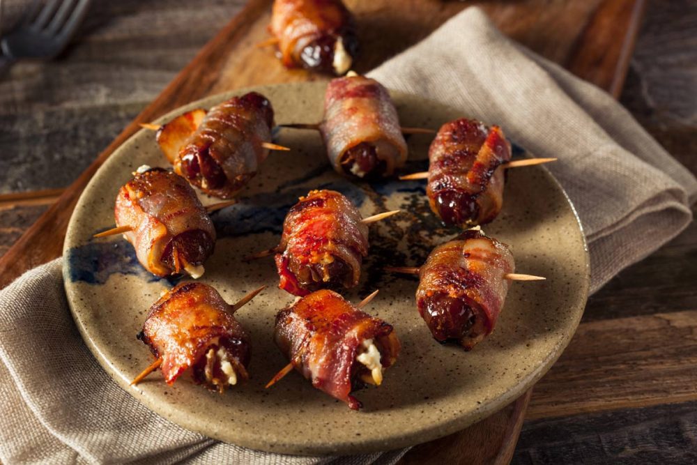 bacon wrapped dates